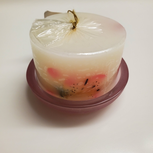 Le Jaedun Candle 1 Wick Flower Design - Picture 2 of 13